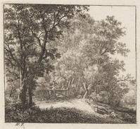 TvB G 3390
<br/>
Twee mannen bij ingang van een hekwerk
<br/>
<em>Waterloo, Anthonie, (1609-1690)</em>